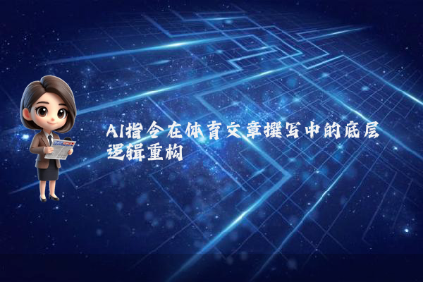 AI指令在体育文章撰写中的底层逻辑重构