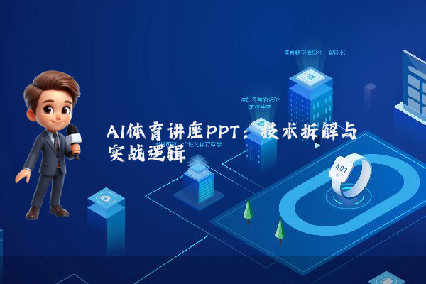 AI体育讲座PPT：技术拆解与实战逻辑