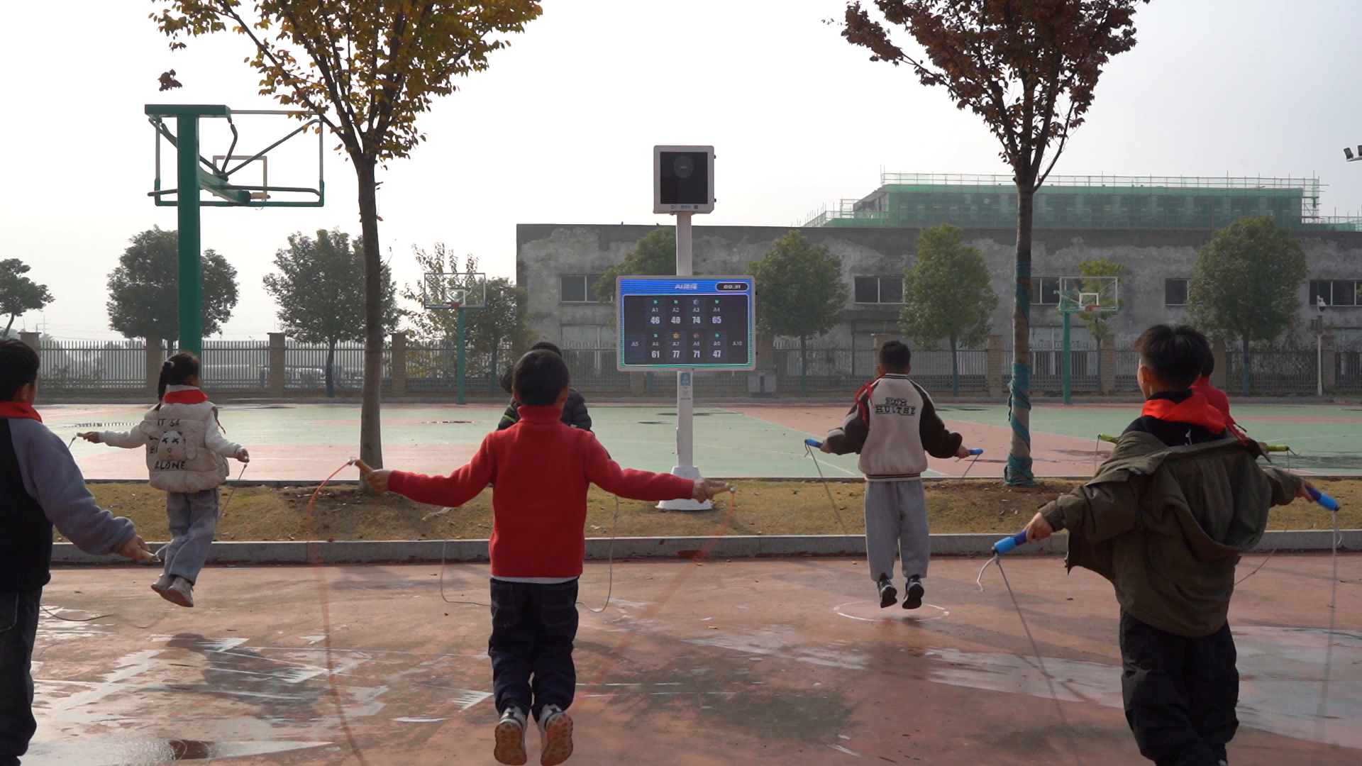 滁州市定远县东兴路小学-AI智慧操场